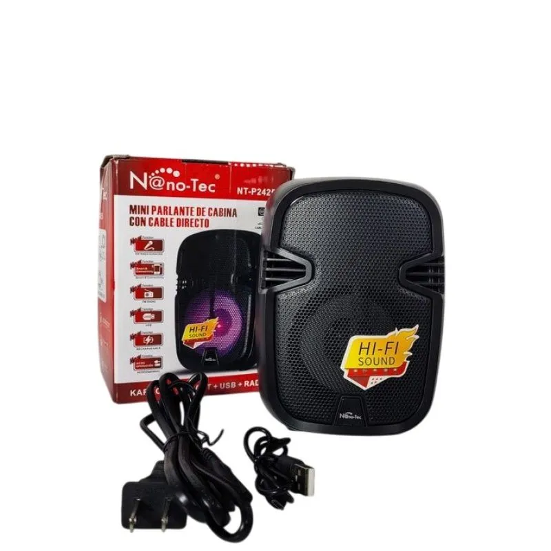Mini Parlante Cabina Bafle Nanotec - Electroshopy