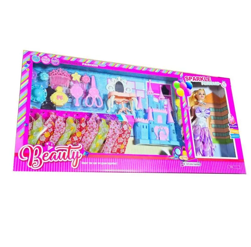 Muneca Vestidos Accesorios Princesa Cast - Electroshopy