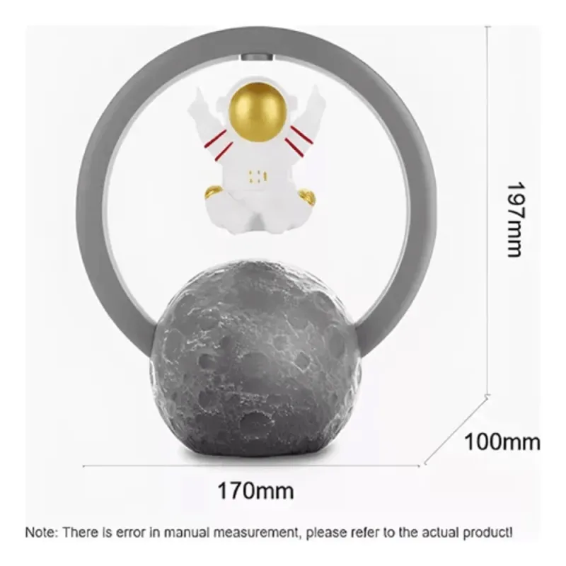 Parlante Alta Voz Astronauta Magnetico - Electroshopy - Vista 2