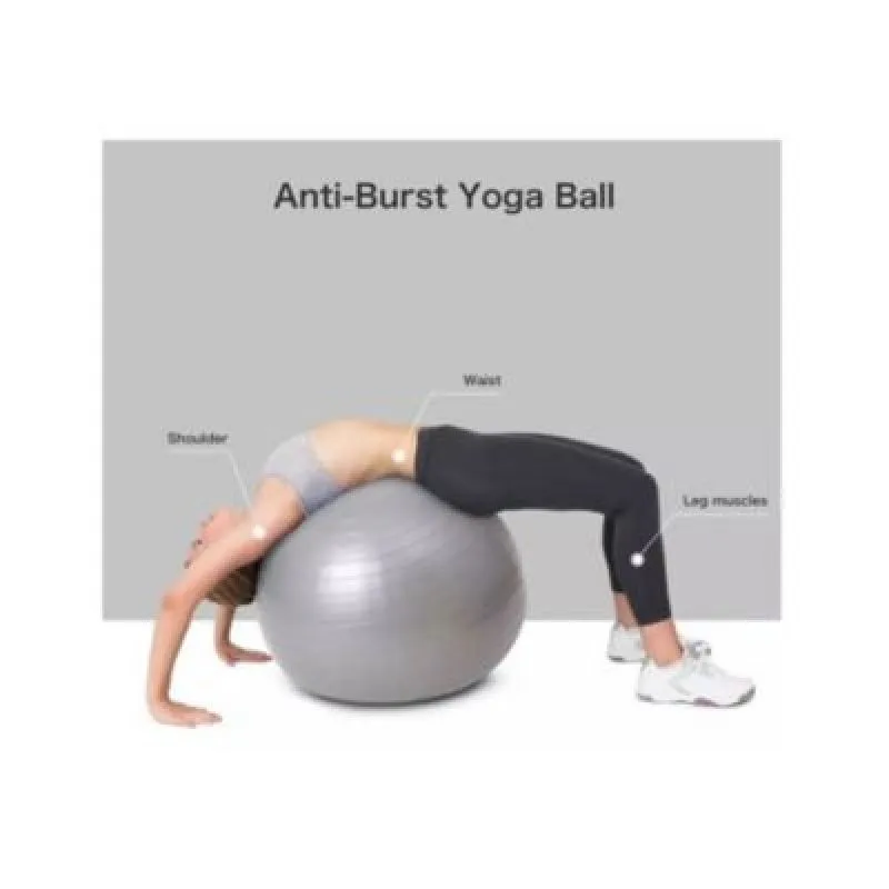 Pelota Inflable Yoga Balon De Pilates Yo - Electroshopy