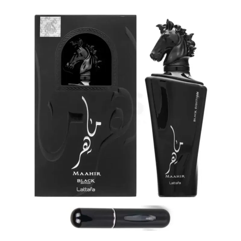 Perfume Maahir Black Perfumero - Electroshopy