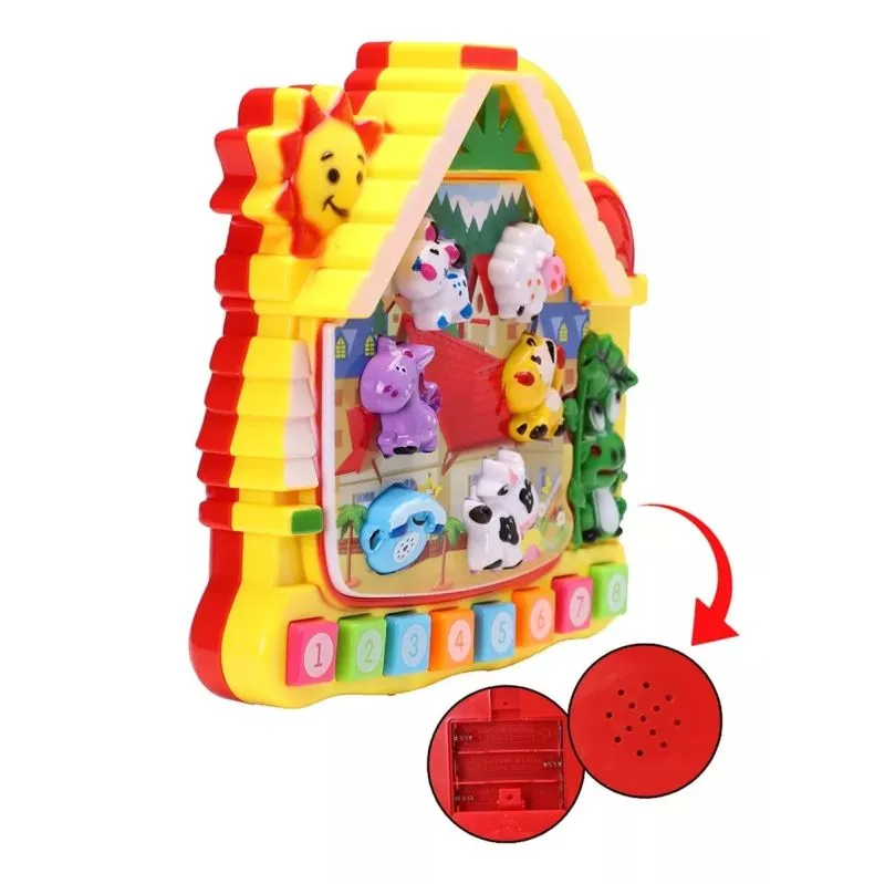 Piano Granja Casa Interactivo Sonido - Electroshopy - Vista 2