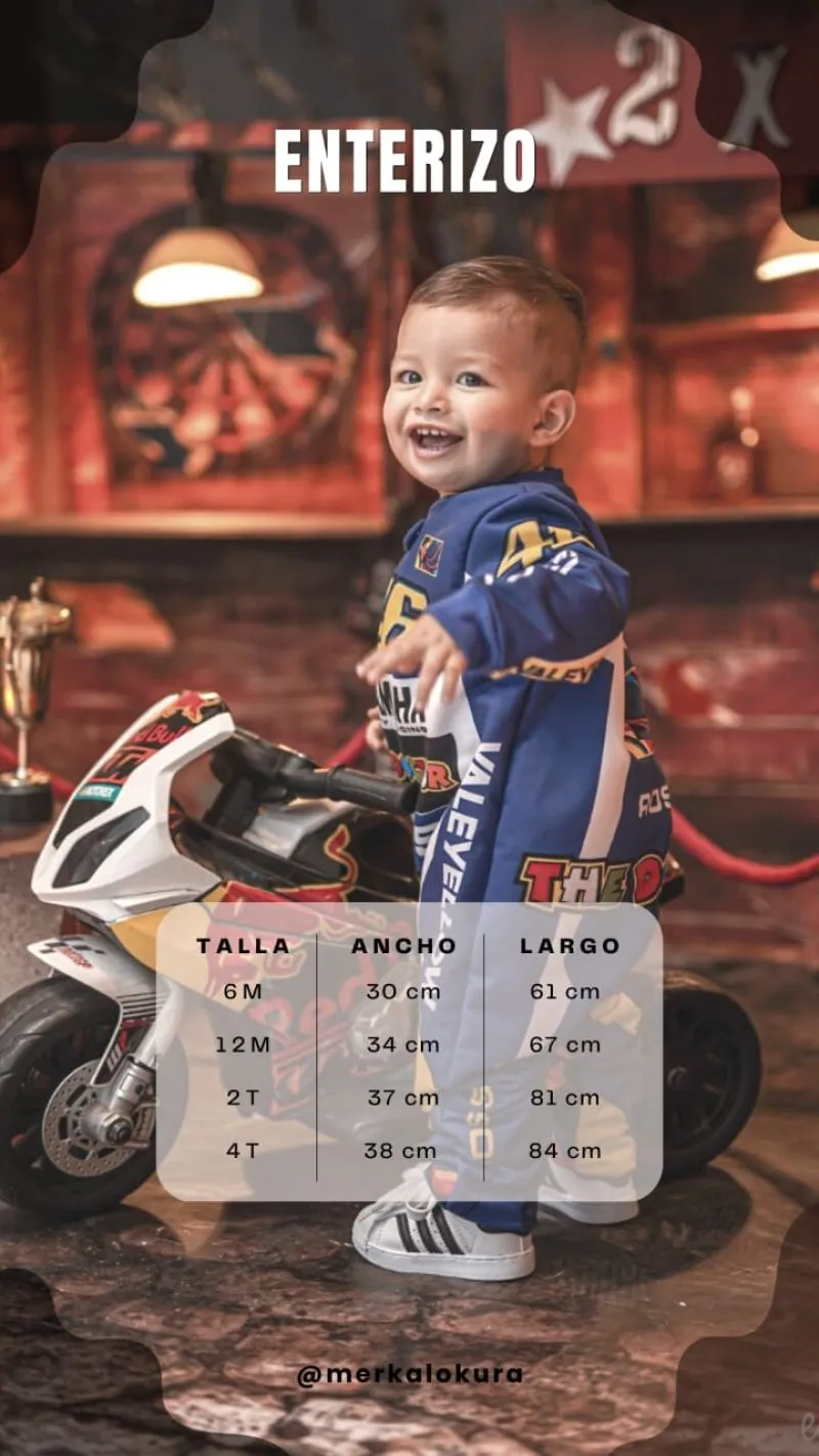 Pijamaenterizo Valentino Gt3 - Electroshopy - Vista 2