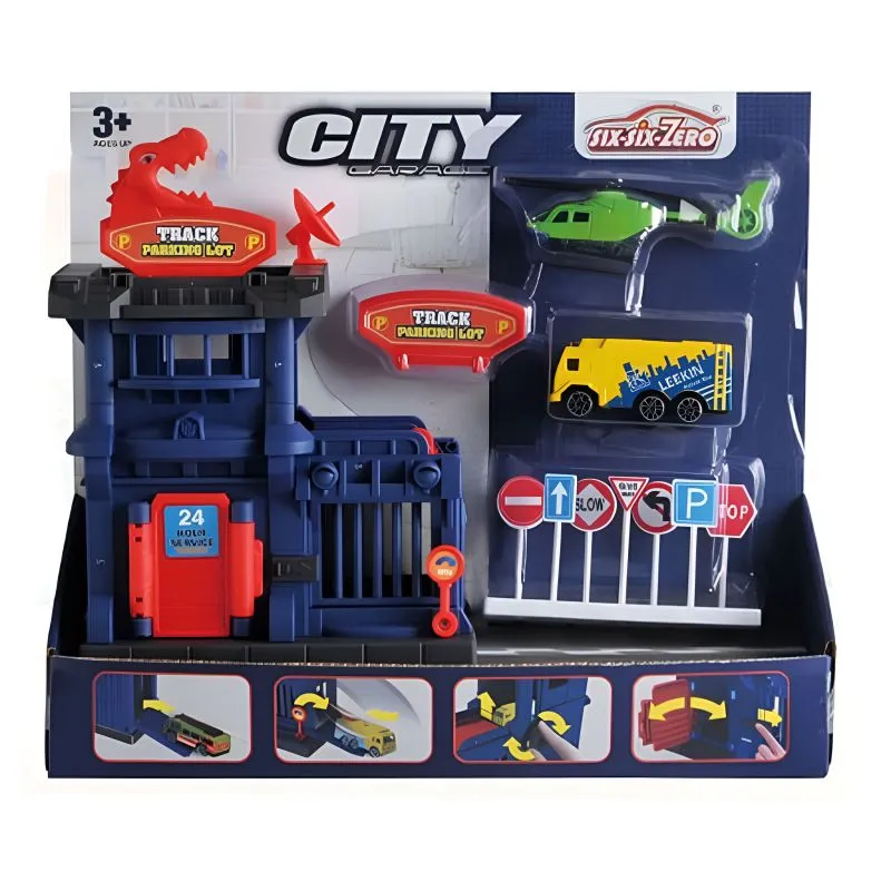 Pista De Carros Estacion Ciudad Garage - Electroshopy - Vista 2