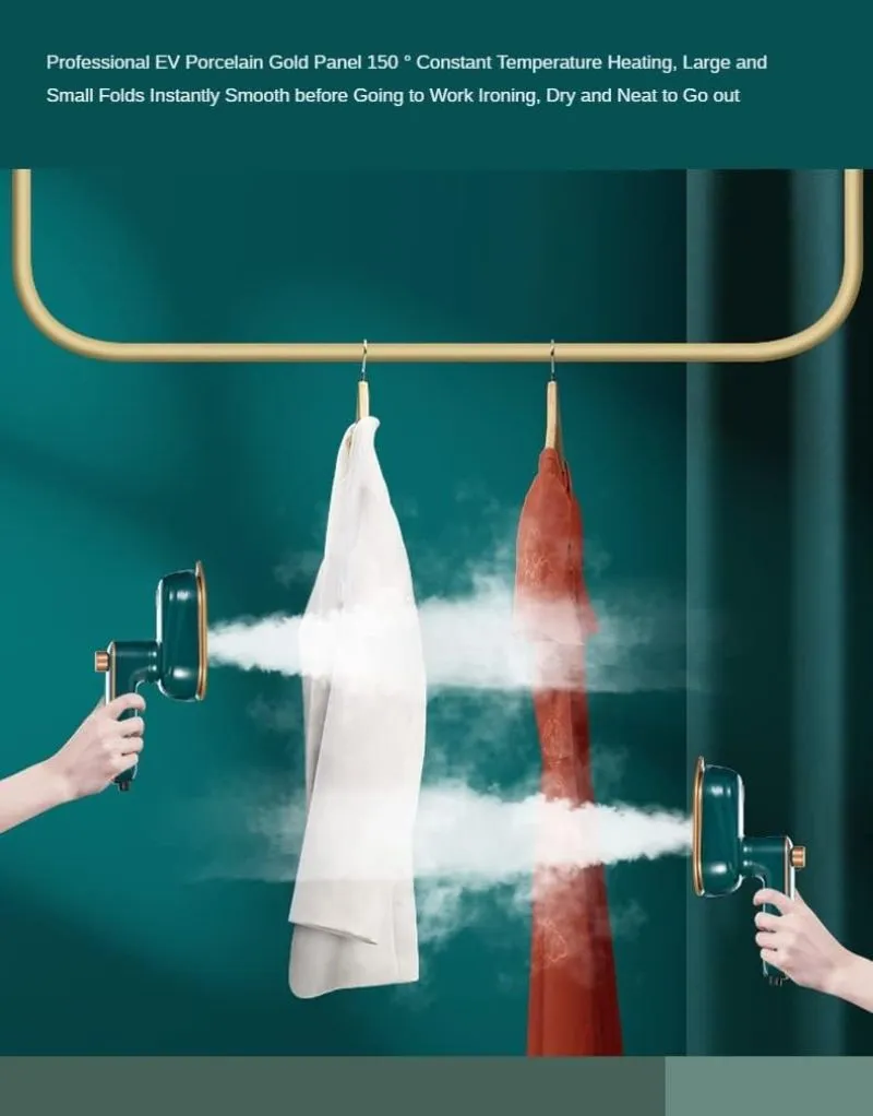 Plancha Viajera Vapor Portatil - Electroshopy - Vista 2