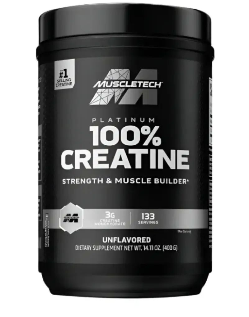 Platinum 100 Creatine 400 Gr Muscletech - Electroshopy