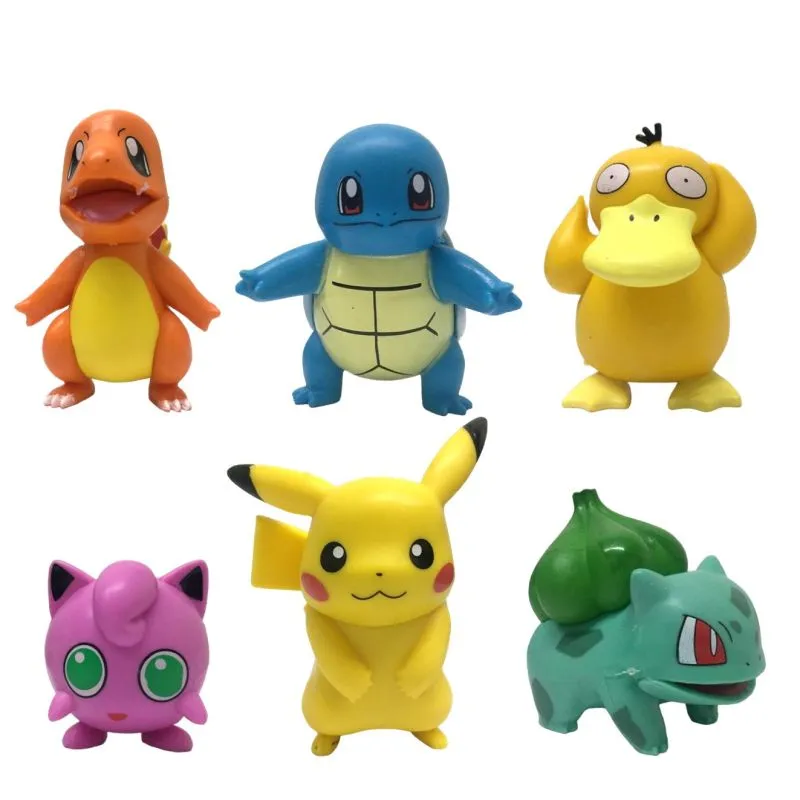 Pokemon Pikachu Coleccion X6 - Electroshopy