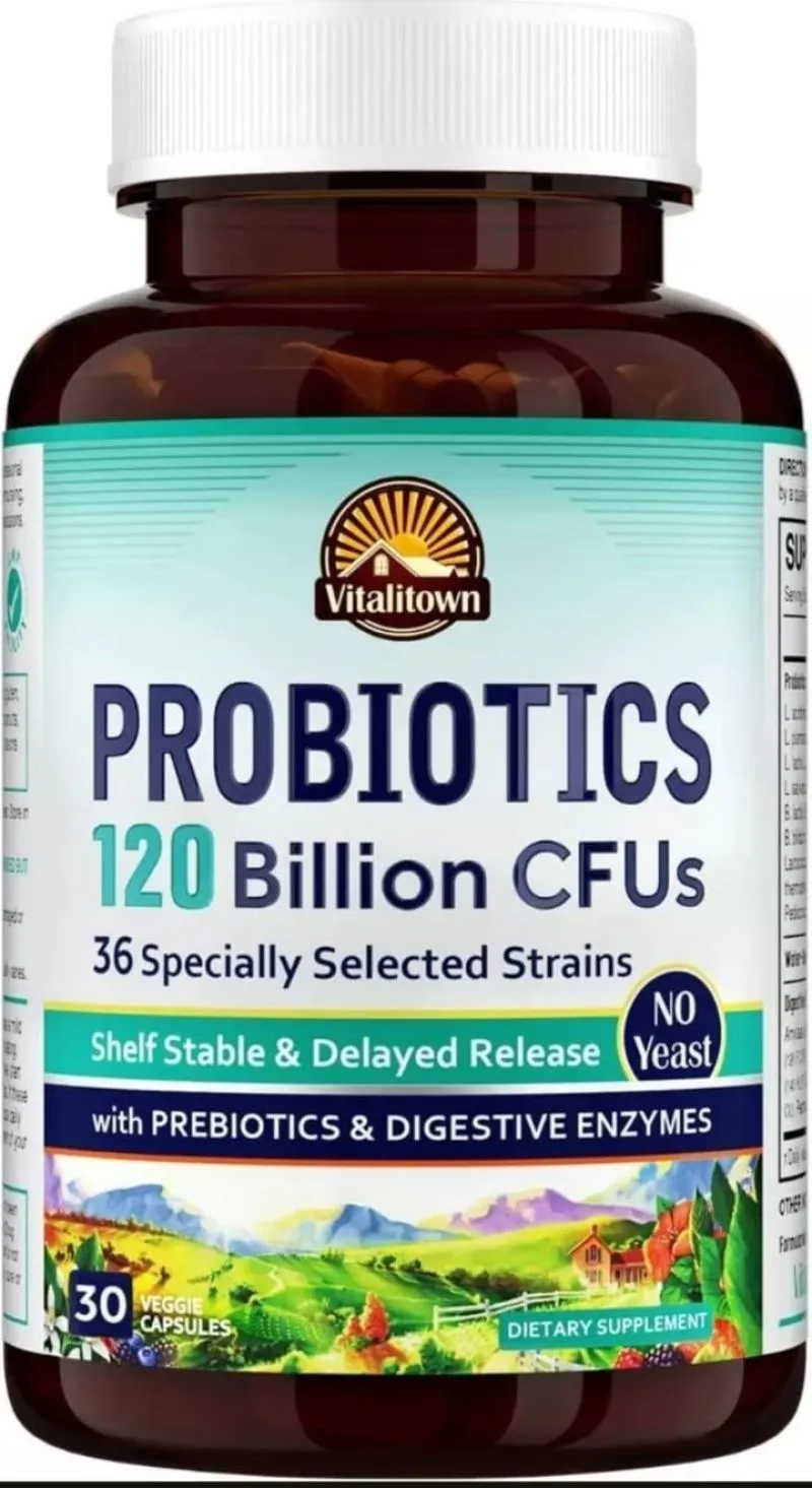 Probioticos 120 Billion Enzimas - Electroshopy