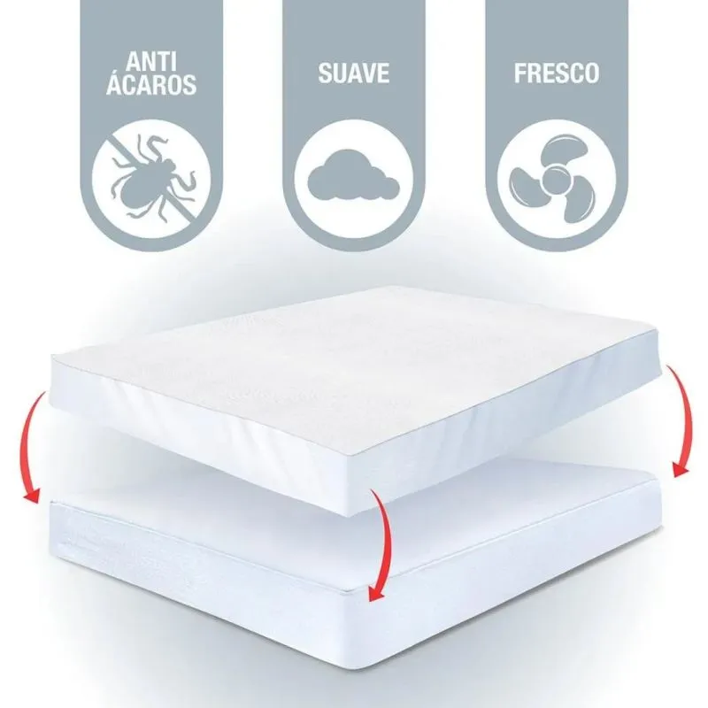 Protector Terry Antifluido Fundas 200 - Electroshopy - Vista 4