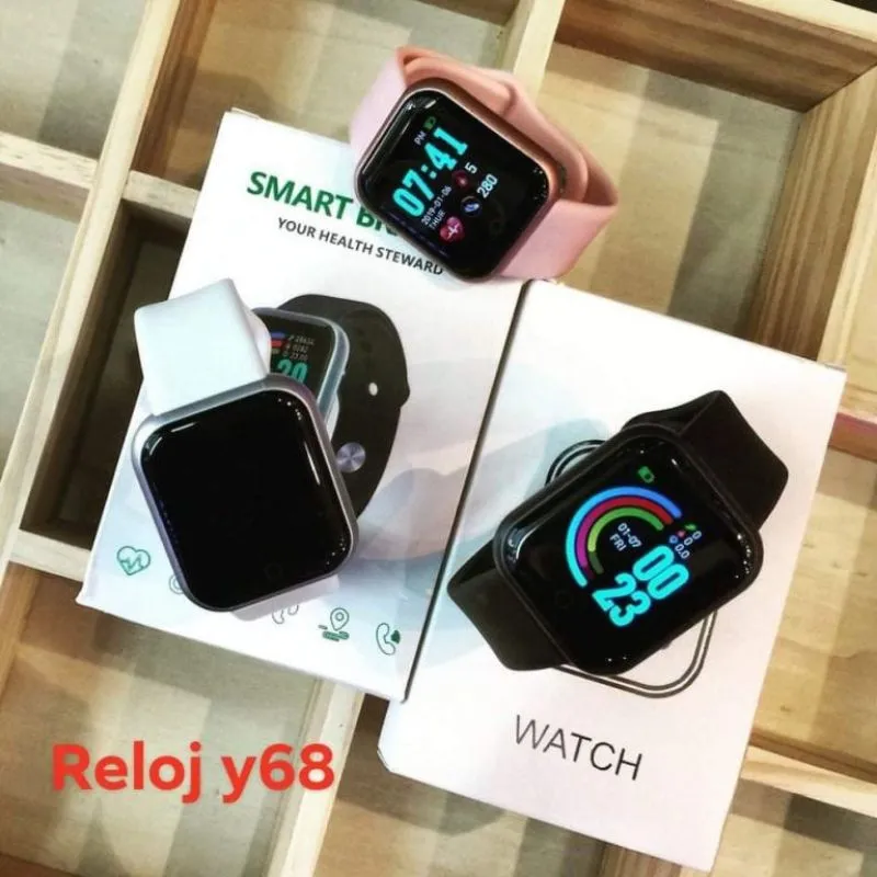 Reloj Inteligente Smartwatch Y68 - Electroshopy
