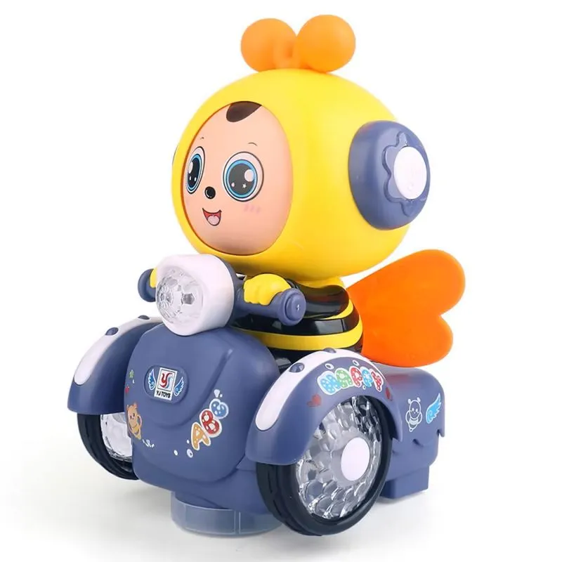 Robot Abeja Moto Movimiento Luces Sonido - Electroshopy