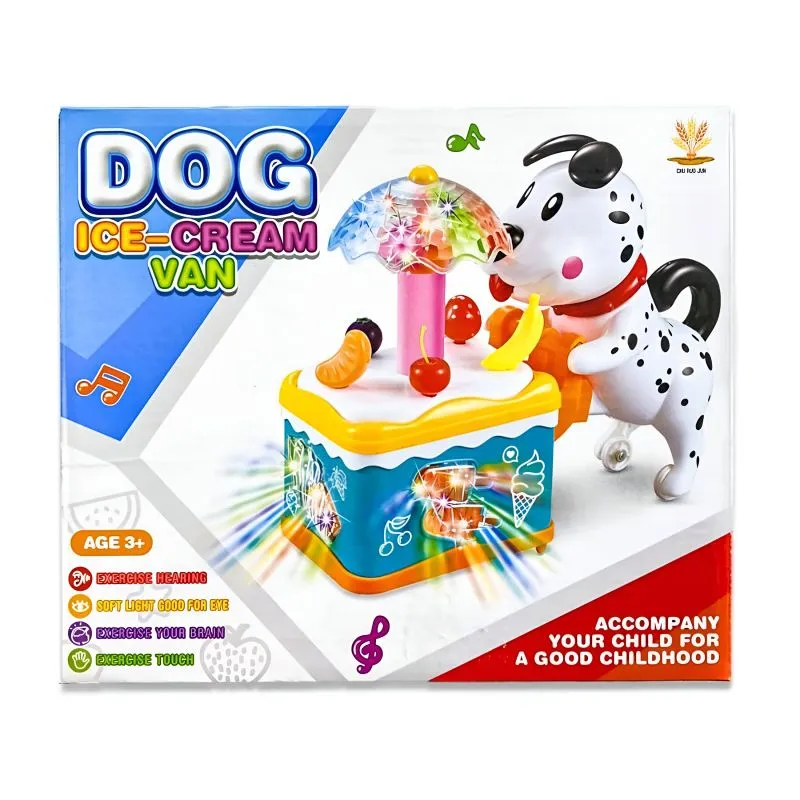 Robot Perro Heladeria Luces Interactivo - Electroshopy - Vista 2