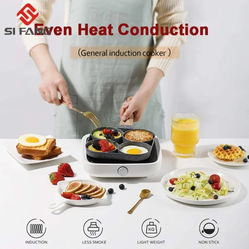 Sarten Antiadherente 3 Puestos - Electroshopy - Vista 3