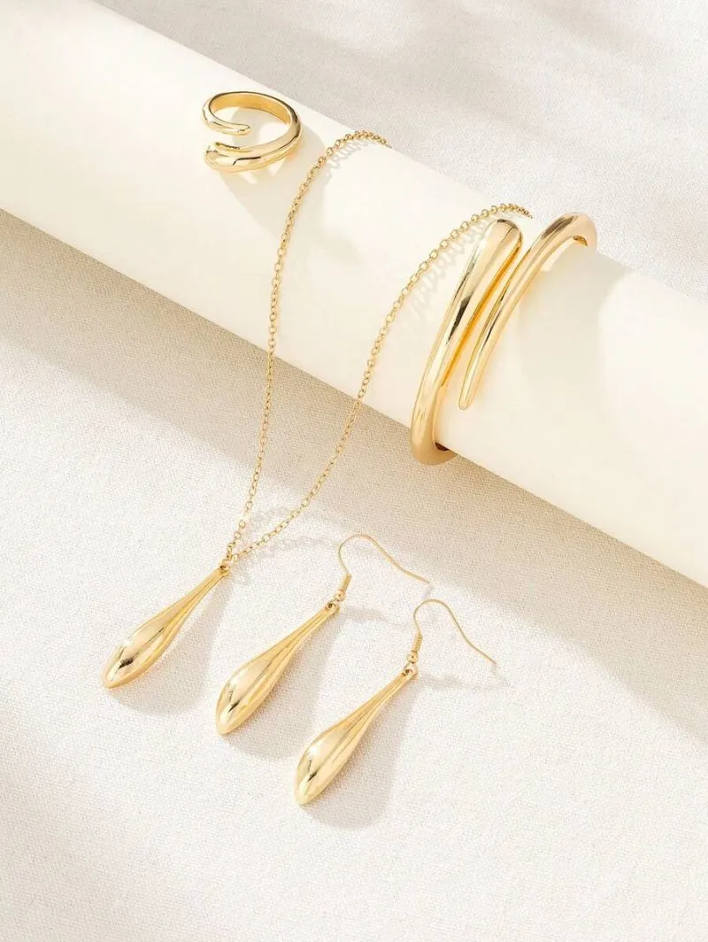 Set X 4 Eterna Elegancia En Bano De Oro - Electroshopy