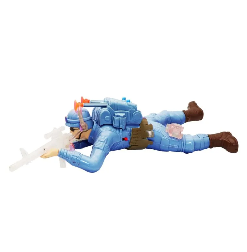 Soldado Militar Juguete Sonido Movimient - Electroshopy