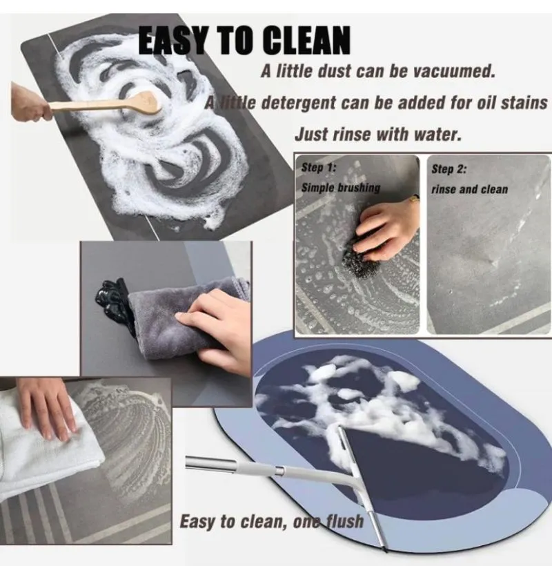 Tapetes Absorbentes Para Cocina Y Bano - Electroshopy - Vista 2