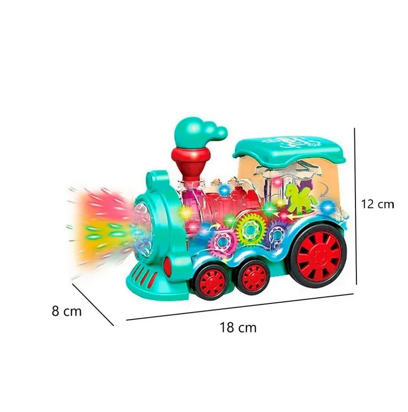 Tren Luces Sonido Movimiento Interactivo - Electroshopy