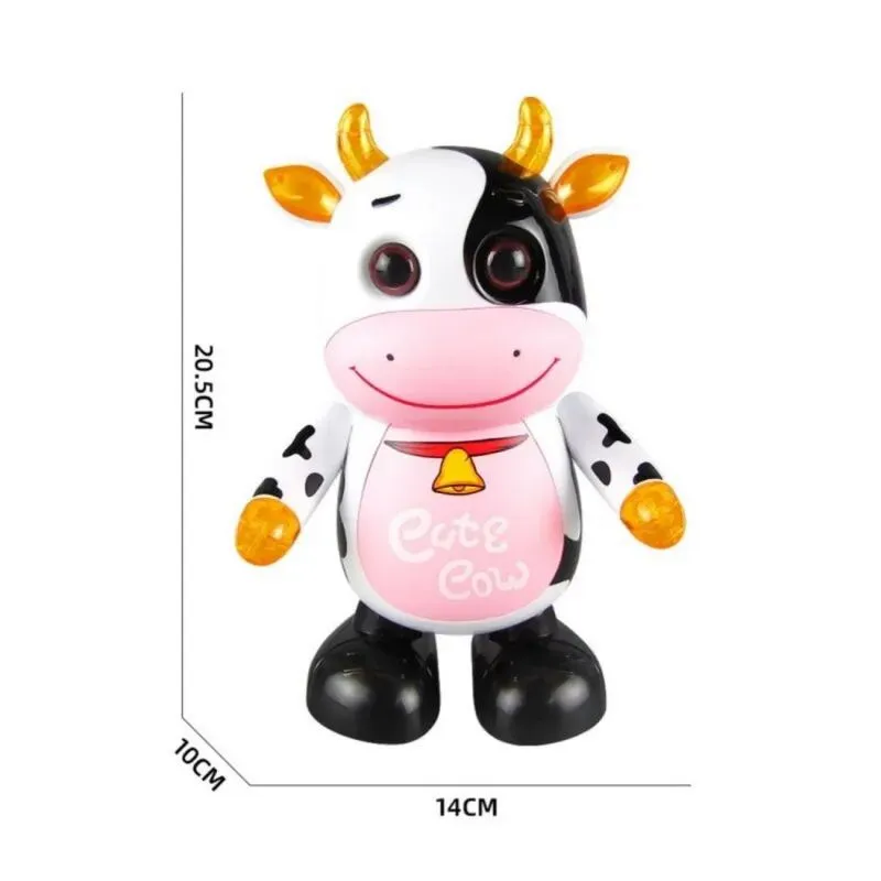 Vaca Robot Granja Juguete Luces Sonido - Electroshopy