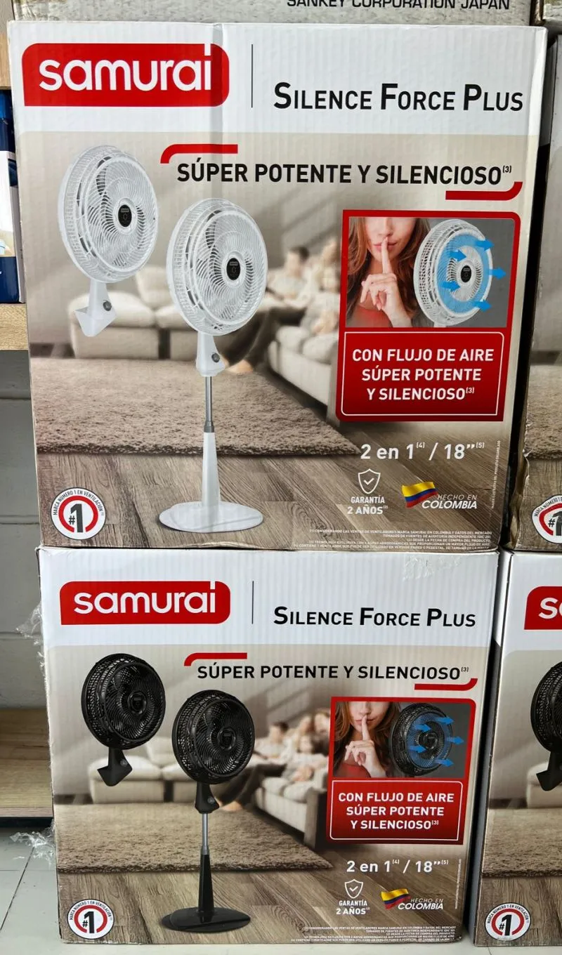 Ventilador Samurai 2 En 1 - Electroshopy